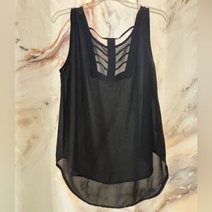 Black Dress Tank Top